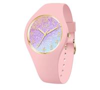 ICE-WATCH - Ice Glitter Pink Cosmic - Montre Rose pour Femme avec Bracelet en Plastique - 022569 (Small -)
