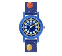 ICE-WATCH - Ice Learning Blue Space - Montre Bleue pour garçon (Mixte) avec Bracelet en Silicone - 022692 (Small)