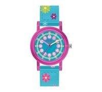 ICE-WATCH - Ice Learning Pink Flowers - Montre Bleue pour Fille avec Bracelet en Nylon - 023300 (Small)