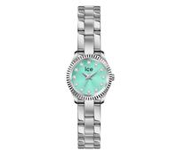ICE-WATCH - Ice Mimi Silver Turquoise - Montre Tendance argentée pour Femme avec Bracelet en Acier Inoxydable - 025536 (19mm)