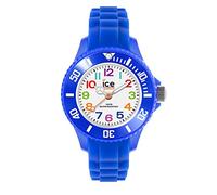 ICE-WATCH - Ice Mini Blue - Montre Bleue pour Garçon avec Bracelet en Silicone - 000745 (Extra Small)
