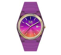 ICE-WATCH - Ice Power PW1 Sunset Violet Night Pink - Montre Violette pour Femme avec Bracelet en Silicone - 024761 (Small)