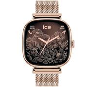ICE-WATCH - Ice Smart 2.0 Rose-Gold Milanese - Montre connectée carrée Rose-Gold pour Femme avec Bracelet en Acier Inoxydable - 025233 (1.70 Pouces)