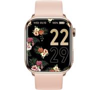 Ice Watch Ice Smart 2.0 Rose/Or/Blanc - Montre connectée Bluetooth avec bracelet en silicone - étanche IP68 - écran tactile AMOLED 1.96" 410 x 502 pixels