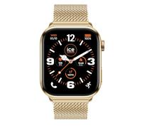 ICE-WATCH - Ice Smart 3.0 Gold Milanese 1.78 AMOLED GPS - Montre connectée rectangulaire dorée Mixte avec Bracelet en Metal - 024656 (1.78 Pouces)