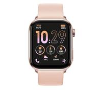 ICE-WATCH - Ice Smart 3.0 Rose Gold Nude 1.78 AMOLED GPS - Montre connectée rectangulaire Rose-Gold pour Femme avec Bracelet en Silicone - 024303 (1.78 Pouces)