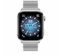 ICE-WATCH - Ice Smart 3.0 Silver Milanese - Montre connectée de Sport Argent pour Homme avec Bracelet en Acier Inoxydable - 025803 (1.78 Pouces)