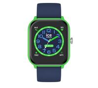 ICE-WATCH - Ice Smart Green Blue - Montre Connectée Verte pour Garçon avec Bracelet en Silicone - 021876 (1,40")