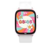 Ice-Watch - ICE smart junior 3.0 FM Pink White - Montre connectée géolocalisable rose pour fille avec bracelet en silicone - 024549 (1.75 pouces)
