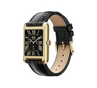 ICE-WATCH - Ice Smart TKS 2.0 Gold Black Croco - Montre connectée dorée pour Femme avec Bracelet en Cuir - 025285 (1,41 Pouces)