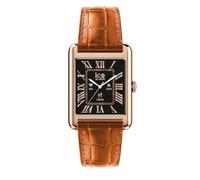 Montre femme bracelet cuir - Ice Watch - Montre connectée Ice smart TK 2.0 Rose-gold 1.41cuir cognac
