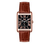 ICE-WATCH - Ice Smart TKS 2.0 Rose-Gold Cognac Croco - Montre connectée Rose-Gold pour Femme avec Bracelet en Cuir - 025383 (1,41 Pouces)