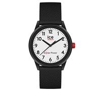 Ice-Watch - ICE Solar Power Black Mesh - Montre Noire pour Femme avec Bracelet en Silicone - 018478 (Small)