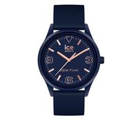 ICE-WATCH - Ice Solar Power Casual Blue Rg - Montre Bleue pour Homme avec Bracelet en Silicone - 020606 (Medium)