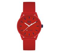 ICE-WATCH - Ice Solar Power Red Navy Mesh - Montre Rouge pour Femme avec Bracelet en Silicone - 018742 (Small)