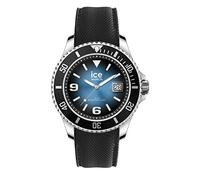 ICE-WATCH - Ice Steel deep Blue - Montre Bleue pour Homme avec Bracelet en Silicone - 020342 (Large)