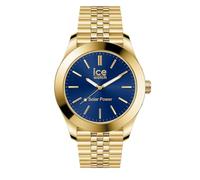 Montre homme Ice-Watch - 23798 ICE steel - Gold blue - Medium - SOLAR 3H Doré