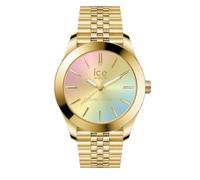 ICE-WATCH - Ice Steel Gold Rainbow - Montre dorée pour Femme avec Bracelet en Metal - 023992 (Small)