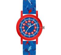 ICE WATCH Montre bleu / rouge sang / noir / blanc, Taille One Size