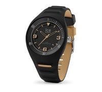 ICE-WATCH - P. leclercq Black Beige - Montre Noire pour Homme avec Bracelet en Silicone - 018947 (Medium)