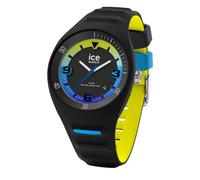 ICE-WATCH - P. leclercq Black Lime - Montre Noire pour Homme avec Bracelet en Silicone - 020612 (Medium)