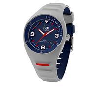 ICE-WATCH - P. leclercq Grey Blue - Montre Grise pour Homme avec Bracelet en Silicone - 018943 (Medium)