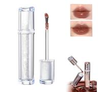 Ice Watery Lip Gloss - Jelly Lip Melt, Iced Tea Watery Lip Gloss, Plumping Lip Gloss, Jelly Tinted Lip Gloss, Gloss Finish Long-Lasting Moisturizing Highlighting Natural-Beauty (06)