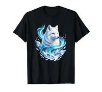 Ice Wolf Crystal Guardian Arctic Spirit Fantasy T-Shirt