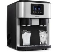 Klarstein Machine à glaçons IceAge 15 kg/24 h 1 L Argent