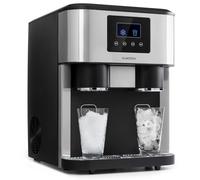 Machine à glaçons Klarstein Eiszeit Crush - glace pilée - 18kg/24h - 2 tailles - 1,8 L - Argent