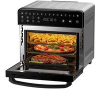Iceagle Air Fryer 15L avec Double Résistance - 2200 W Friteuse sans Huile - Fenêtre, 13 en 1, Recettes