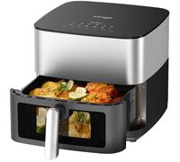 Iceagle Air Fryer 9L-Friteuse à air Sans Huile 2000W avec Fenêtre, 12 en 1, Écran Tactile, Recettes