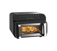 Iceagle Friteuse à air 10L Double résistance 8 programmes 2000W Noir