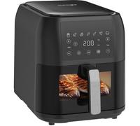 Iceagle Friteuse à Air Sans Huile 8.5L - 1700W XXL Airfryer- Fenêtre de visualisation - 7 EN 1 - Recettes