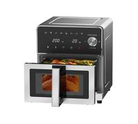 Iceagle Friteuse à air XXL 8L Double résistance 8 programmes Métal 360° 2100W