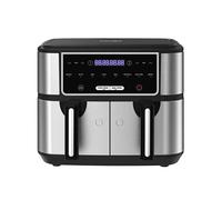 Iceagle Friteuse sans Huile 10L à Double Tiroir, Air Fryer avec 8 Programmes 2200-2600W