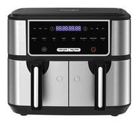 Iceagle Friteuse sans Huile 10L à Double Tiroir, Air Fryer avec 8 Programmes 2200-2600W