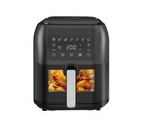Iceagle Friteuse Sans Huile XXL Air Fryer 8.5L 7 Programmes 1700 W, 80°C - 200 °C, Noir