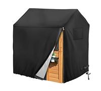 Iceberg Elf Housse de maison de jeu en bois pour enfants, 144,8 x 144,8 x 160 cm (L x l x H), imperméable, protection solaire et poussière, facile à mettre avec fermeture éclair latérale, tissu Oxford