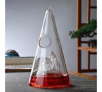 Iceberg Ensemble de carafe à décanter pyramide pour vin et whisky