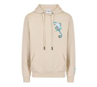 Iceberg, Homme, Sweatshirts et sweats à capuche, Beige, Taille: S Sweat à capuche Slim Fit