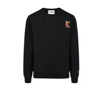 Iceberg, Homme, Sweatshirts et sweats à capuche, Noir, Taille: 3XL SweaT-shirt avec imprimé Yogi