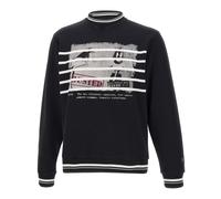 Iceberg, Homme, Sweatshirts et sweats à capuche, Noir, Taille: M SweaT-shirt coupe classique avec imprimé Looney Tunes