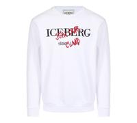 Iceberg - Slim Fit Crew Neck SweaT-shirt - Homme - Sweatshirts et sweats à capuche - Blanc - Taille: S