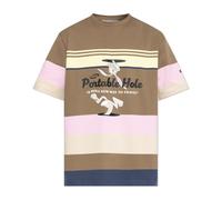 Iceberg - T-shirt avec imprimé coloré - Homme - Tops - Brun - Taille: M