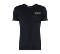 Iceberg - T-shirt classique à col rond - Homme - Tops - Noir - Taille: 2XL