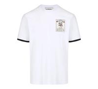Iceberg - T-shirt en jersey de coton coupe classique - Homme - Tops - Blanc - Taille: L