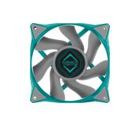 Iceberg Thermal IceGALE 12cm Bleu : Ventilateur Boitier PC, 500-1850 RPM, 76 CFM, 2.8 mmH2O, FDB Bearing, 4-Pin PWM, 120x120x25 mm