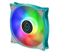 Iceberg Thermal IceGALE Adressable RGB 140 mm PWM Dual Roulement ARGB Ventilateur de boîtier Bleu Sarcelle