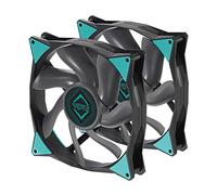 Iceberg Thermal IceGALE PWM Premium Case Fan 140mm Lot de 2 - Noir